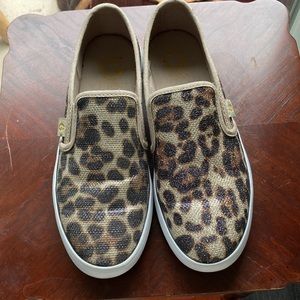 Guess Leopard slip on shoes, 8.5M